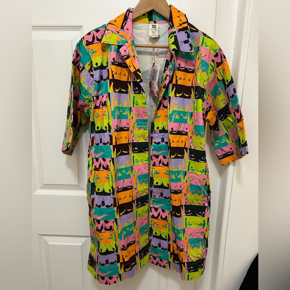 Lucy & Yak Multicolor long Blazer